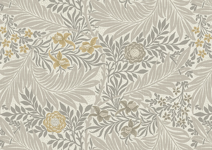 William Morris At Home Larkspur, Flint - Twist&Fit Roman Blind - Image 8